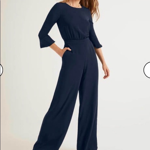 Boden Pants - NWT Boden Navy Agnes Jumpsuit, size US 8P
